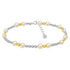 Kimberly | Gold Filled Beaded Anklet With Pearls - Bara Boheme