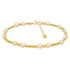 Kimberly | Gold Filled Beaded Anklet With Pearls - Bara Boheme