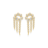Klaw | Pave Stud Earrings - Bara Boheme