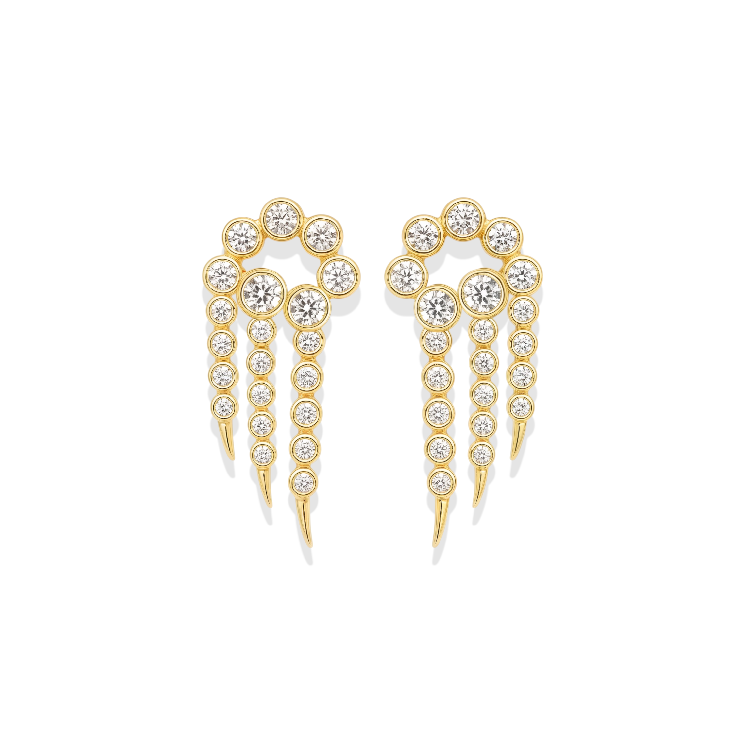 Klaw | Pave Stud Earrings