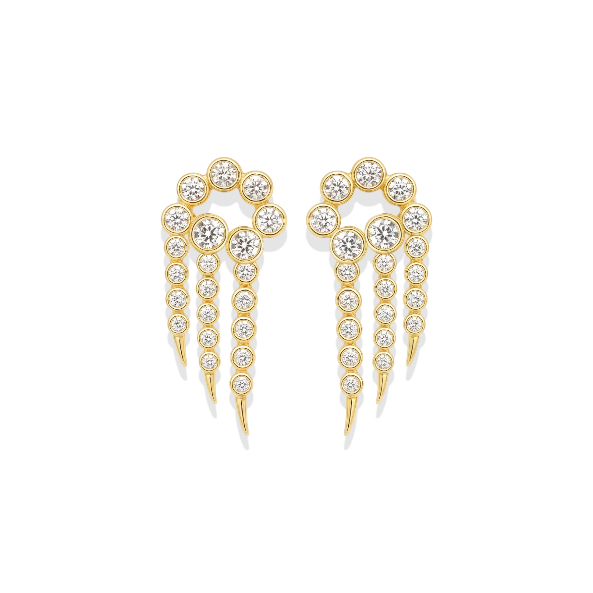 Klaw | Pave Stud Earrings