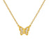 Kokaa | Pave Butterfly Necklace - Bara Boheme