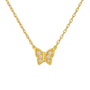 Kokaa | Pave Butterfly Necklace - Bara Boheme