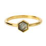 Labradorite | SPS Hexagon Ring