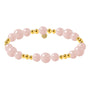 Lacey | Rose Quartz Beaded Bracelet - Bara Boheme
