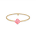 Large Clover Opal Beaded Bracelet - Bara Boheme