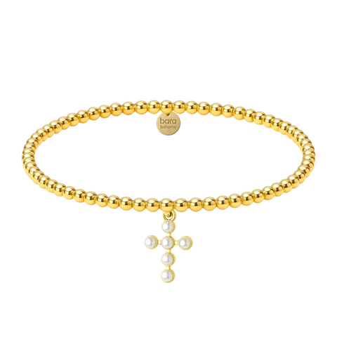 Rachel Cross XL | Gold Filled Charm Bracelet