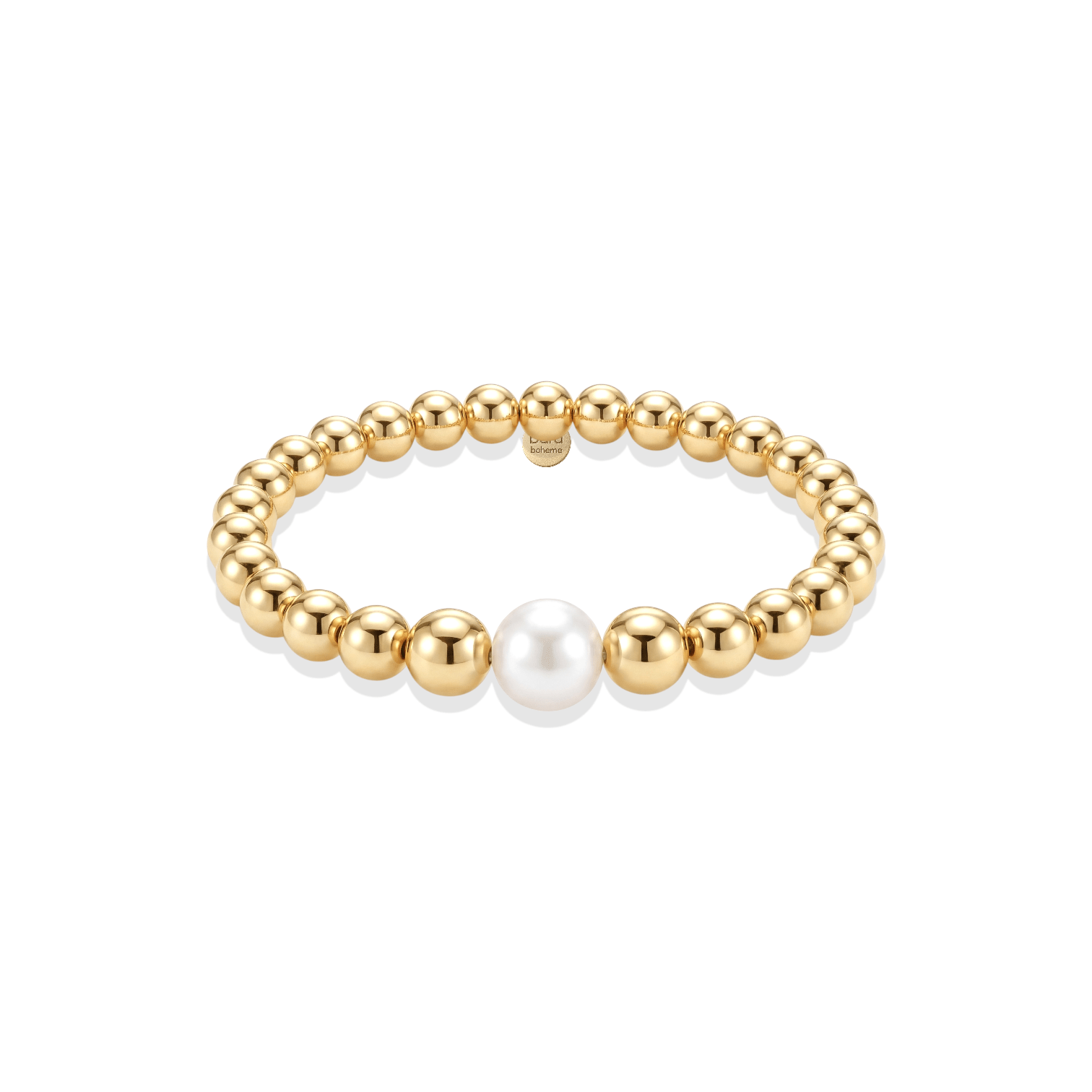 Le Round Pearl Beaded Bracelet - Bara Boheme
