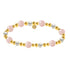 Leela | Rose Quartz Beaded Bracelet - Bara Boheme