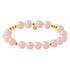 Leena | Rose Quartz Beaded Bracelet - Bara Boheme