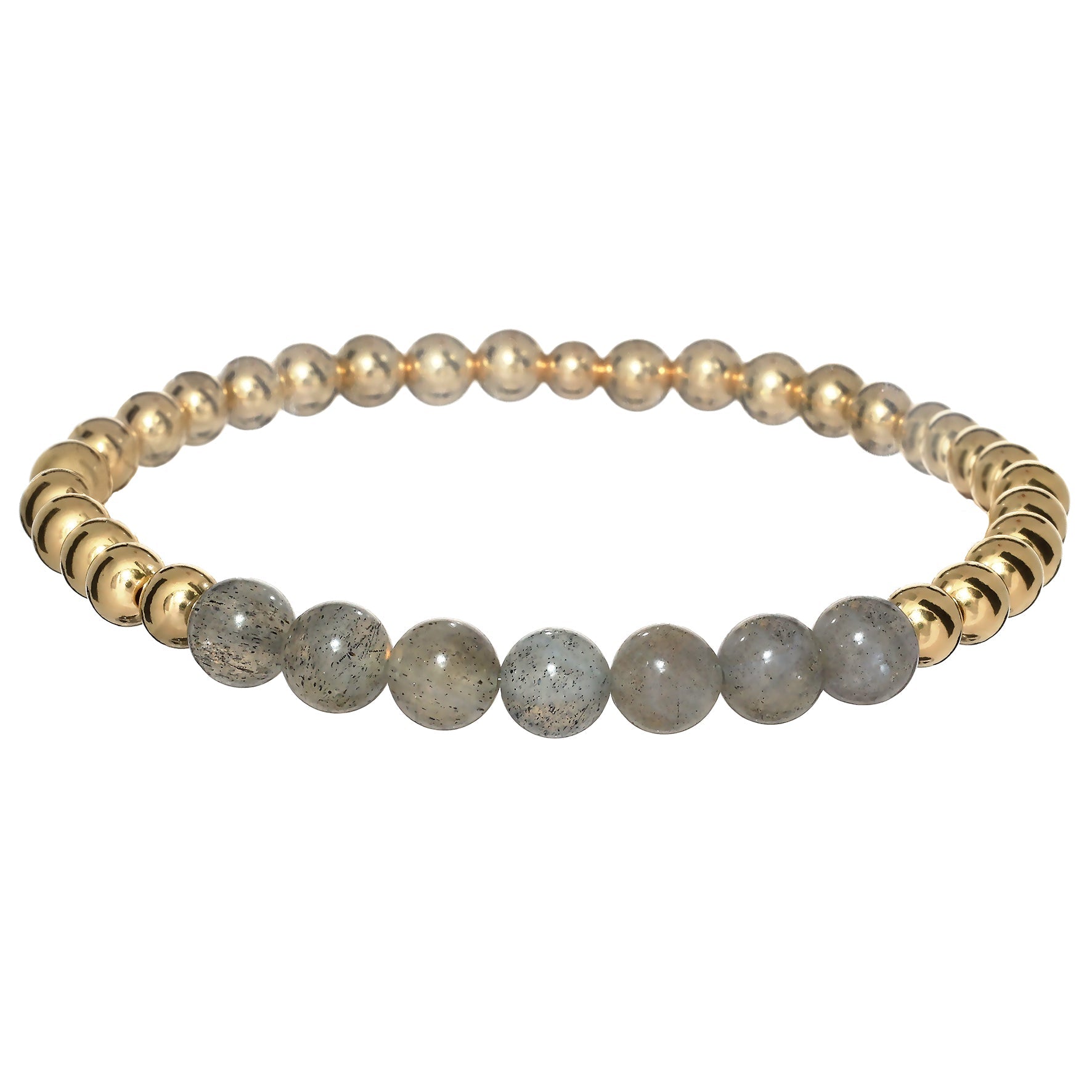 Leo | Gold Filled Beaded Bracelet - Bara Boheme