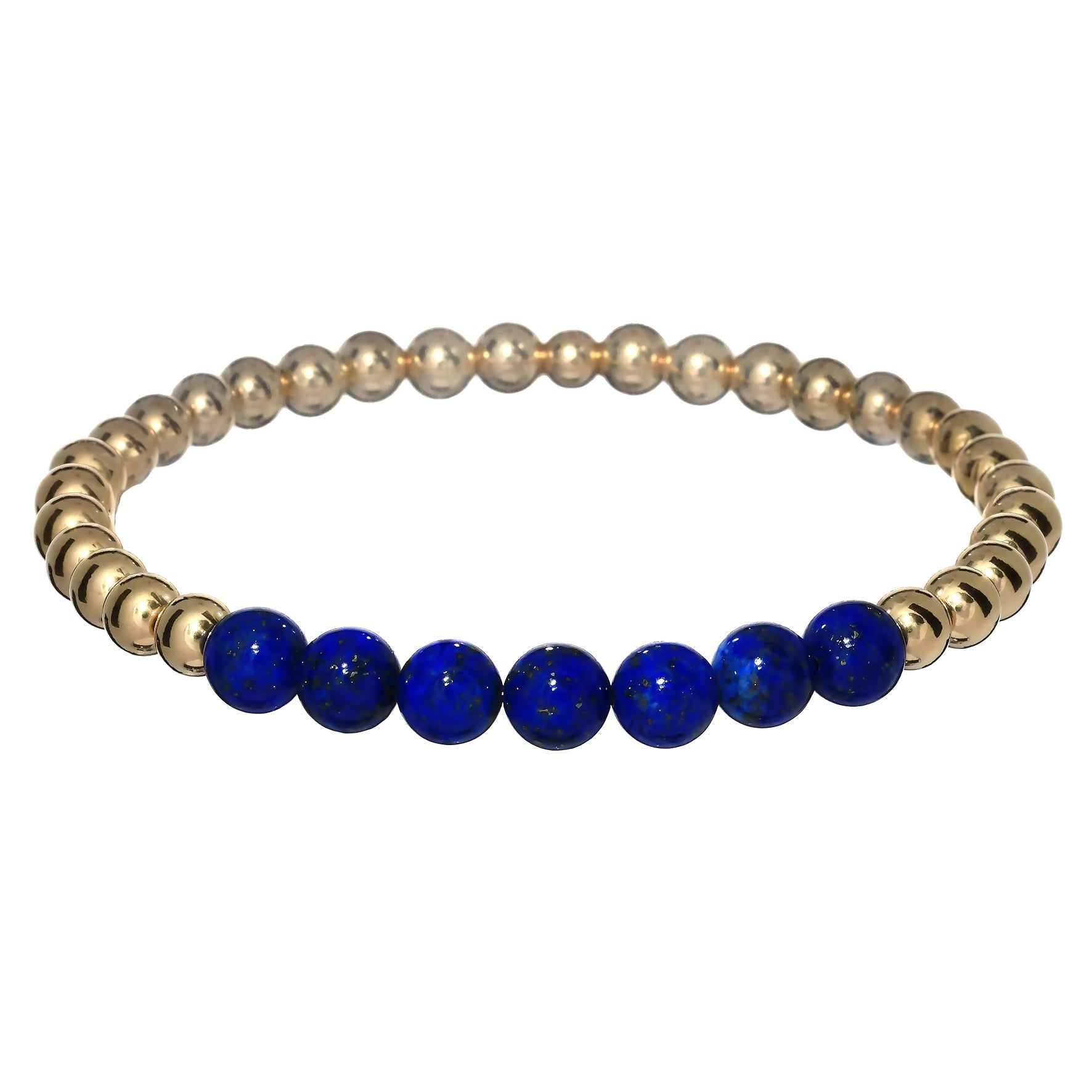 Leo | Gold Filled Beaded Bracelet - Bara Boheme