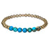 Leo | Gold Filled Beaded Bracelet - Bara Boheme