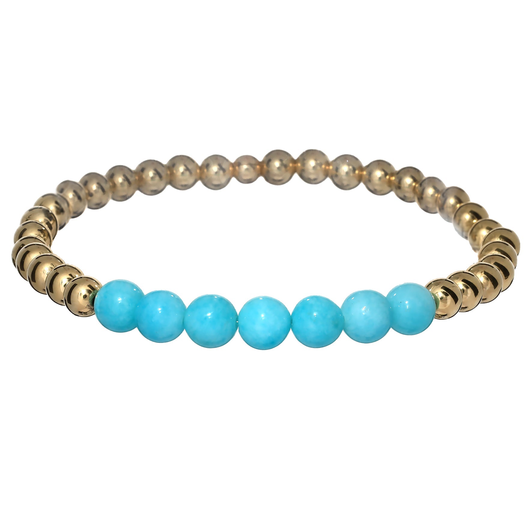 Leo | Gold Filled Beaded Bracelet - Bara Boheme