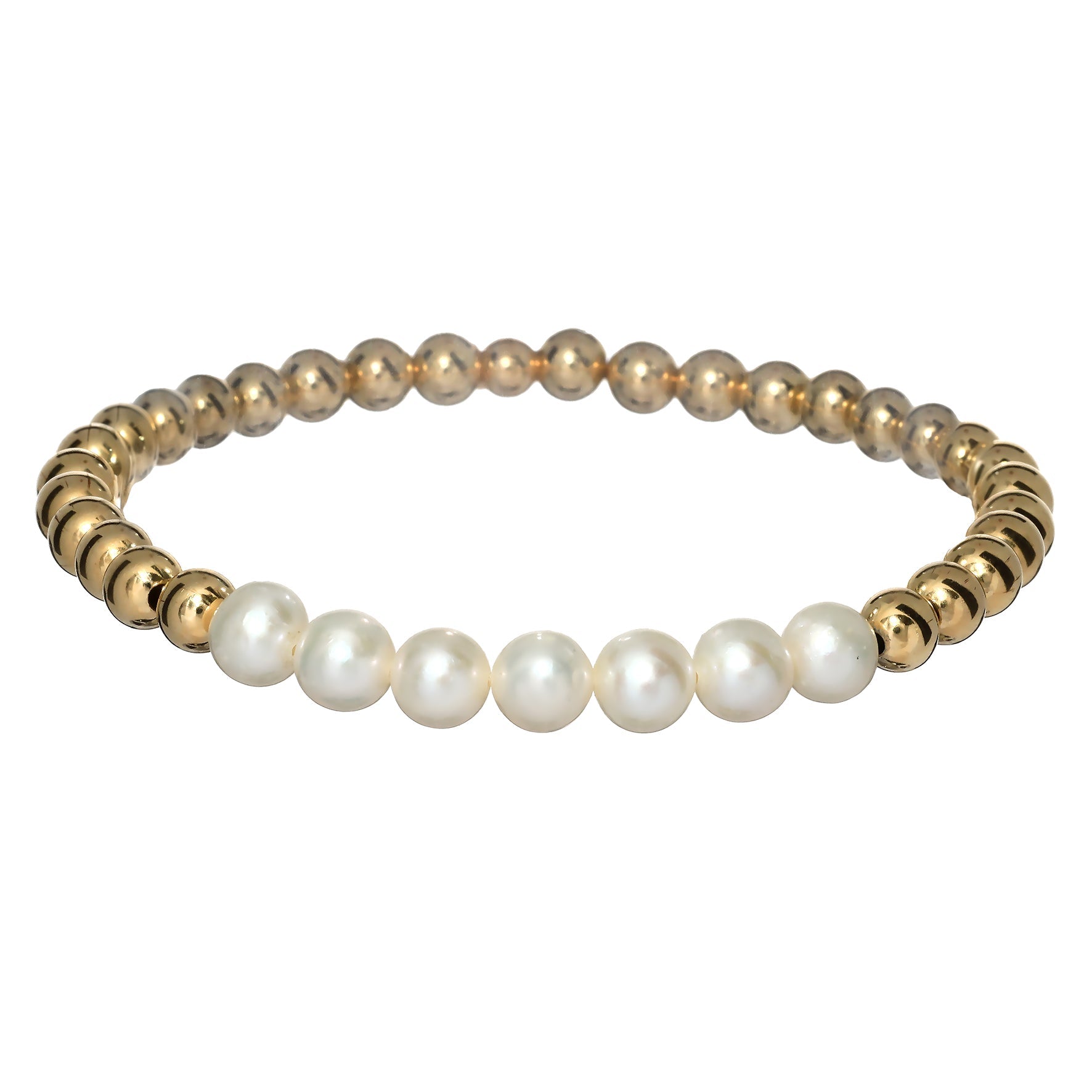 Leo | Gold Filled Beaded Bracelet - Bara Boheme