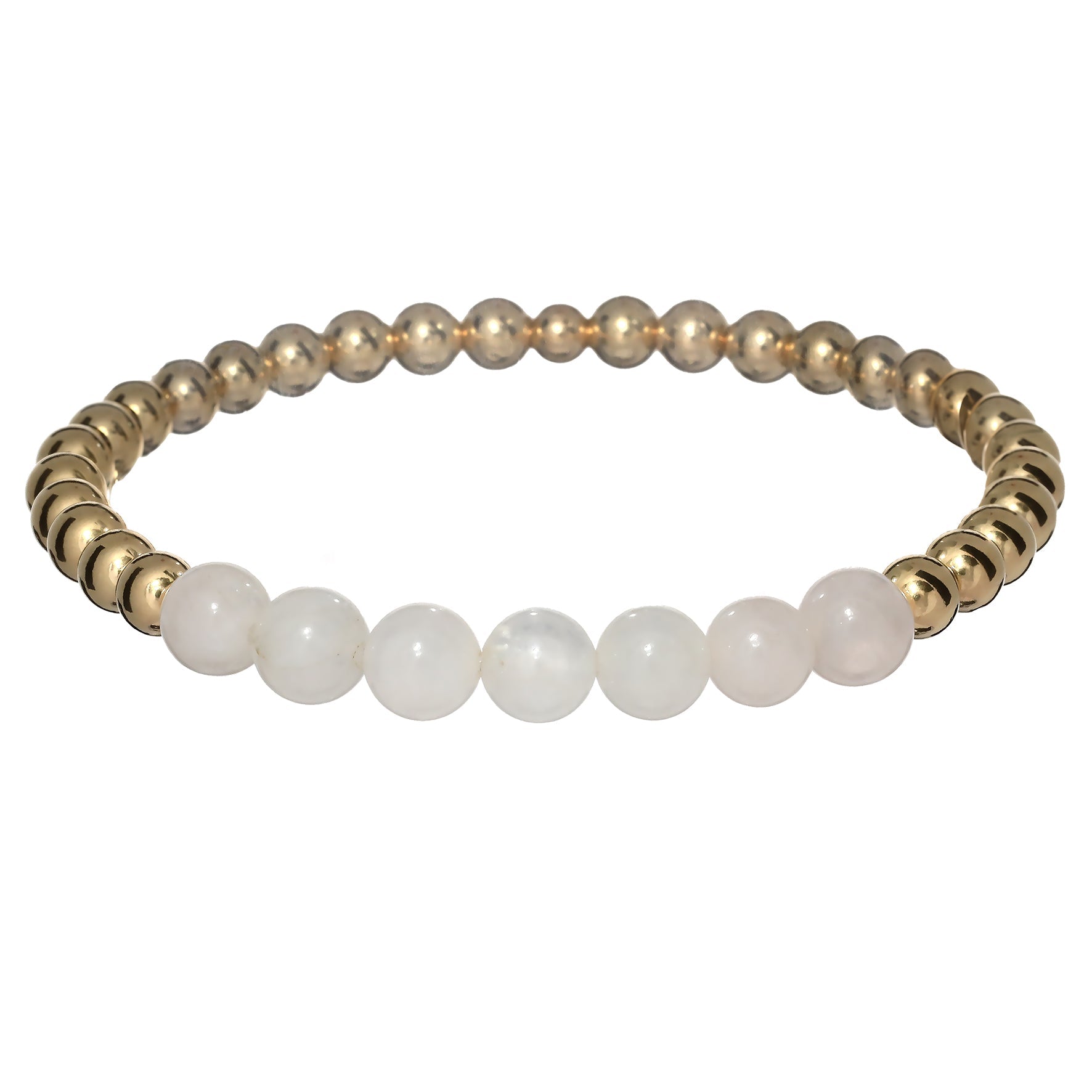 Leo | Gold Filled Beaded Bracelet - Bara Boheme