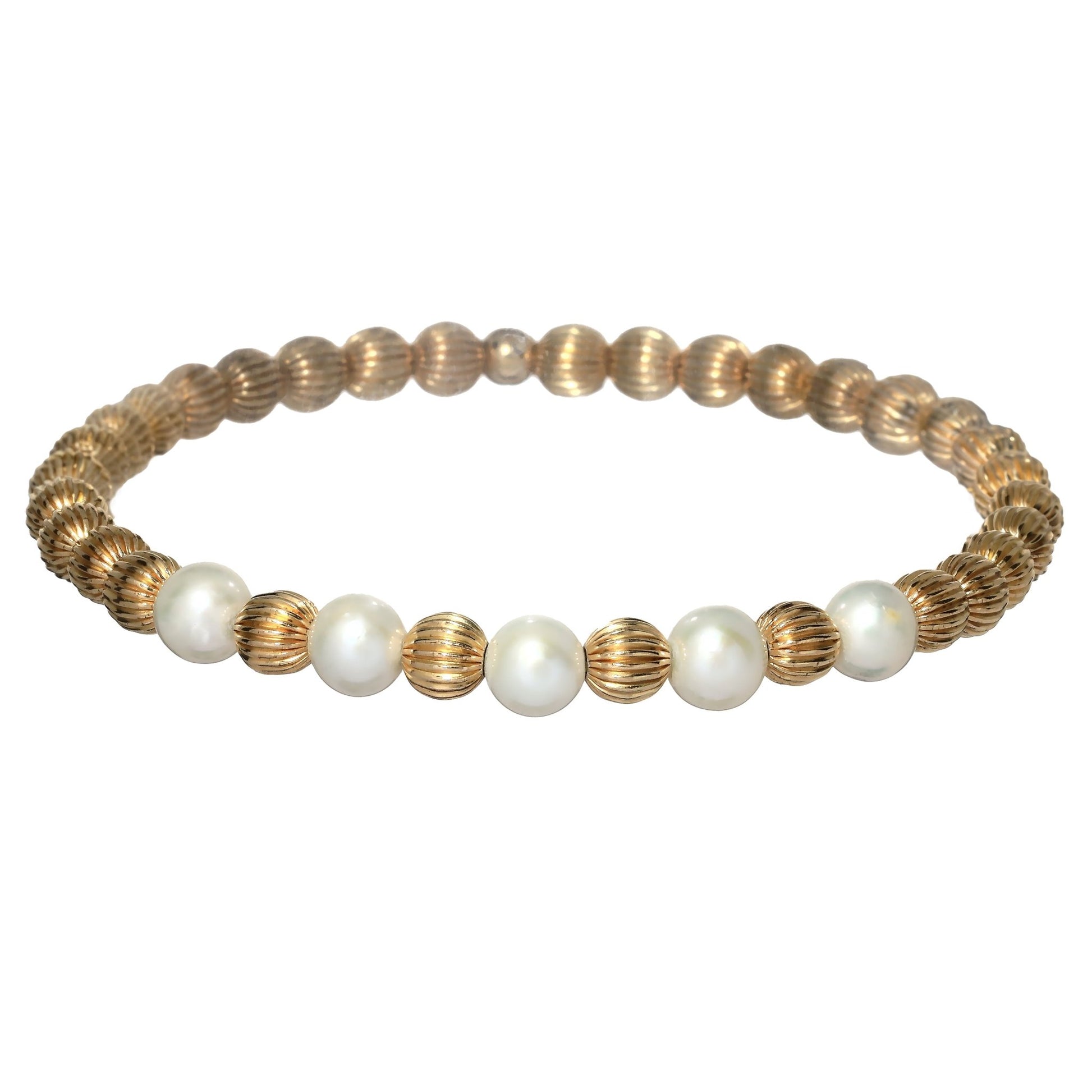 Lilly | Gold Filled Beaded Bracelet - Bara Boheme