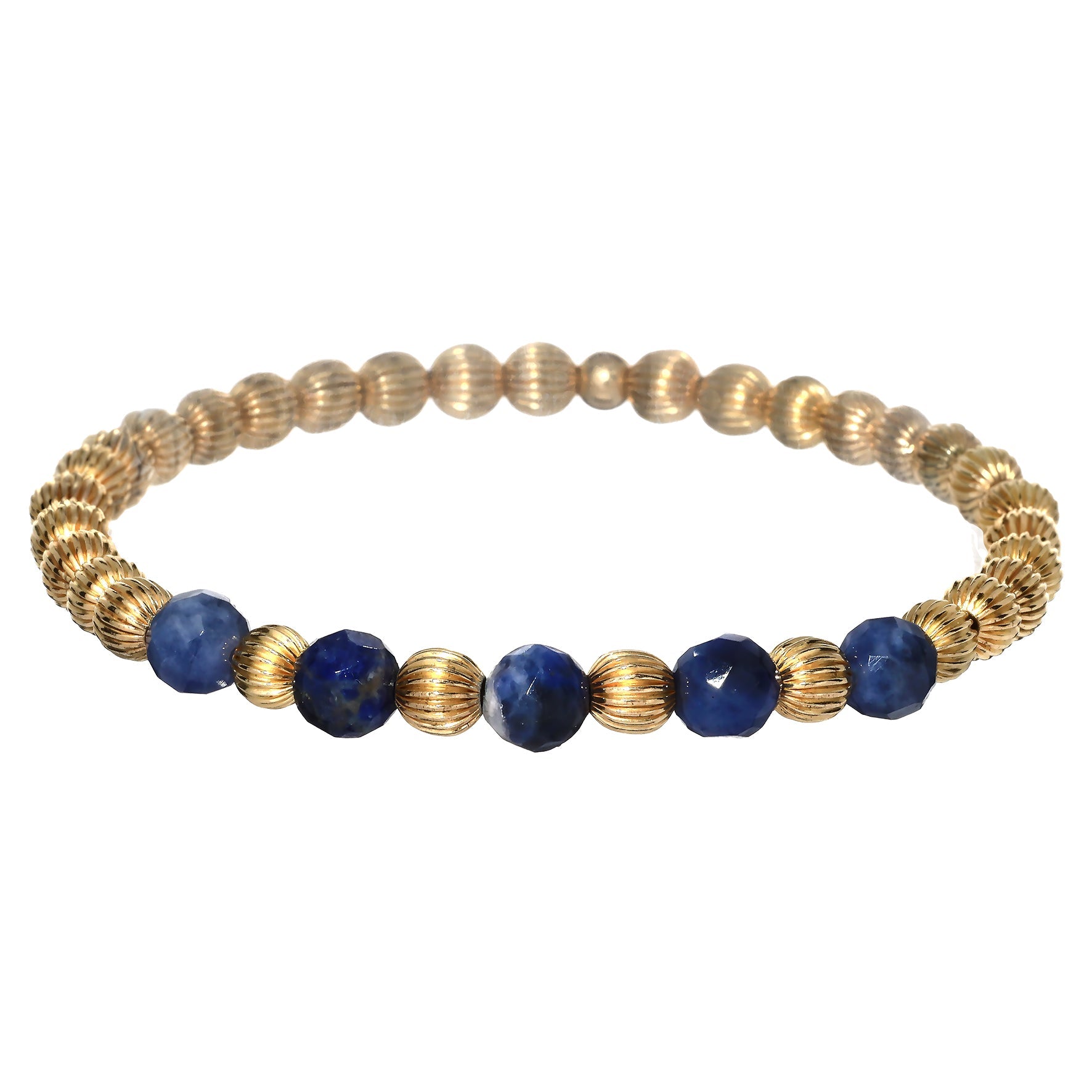 Lilly | Gold Filled Beaded Bracelet - Bara Boheme