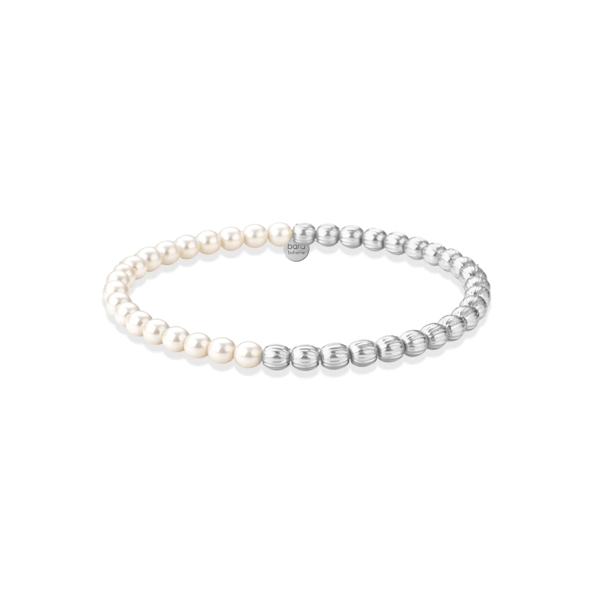 Liv Pearl Beaded Bracelet - Bara Boheme