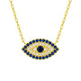 Loki | Pave Evil Eye Necklace - Bara Boheme