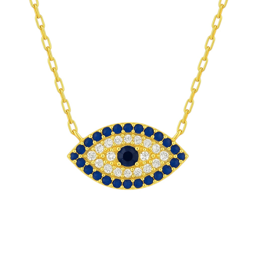 LOKI | Evil Eye Sapphire Necklace