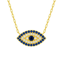 LOKI | Evil Eye Sapphire Necklace