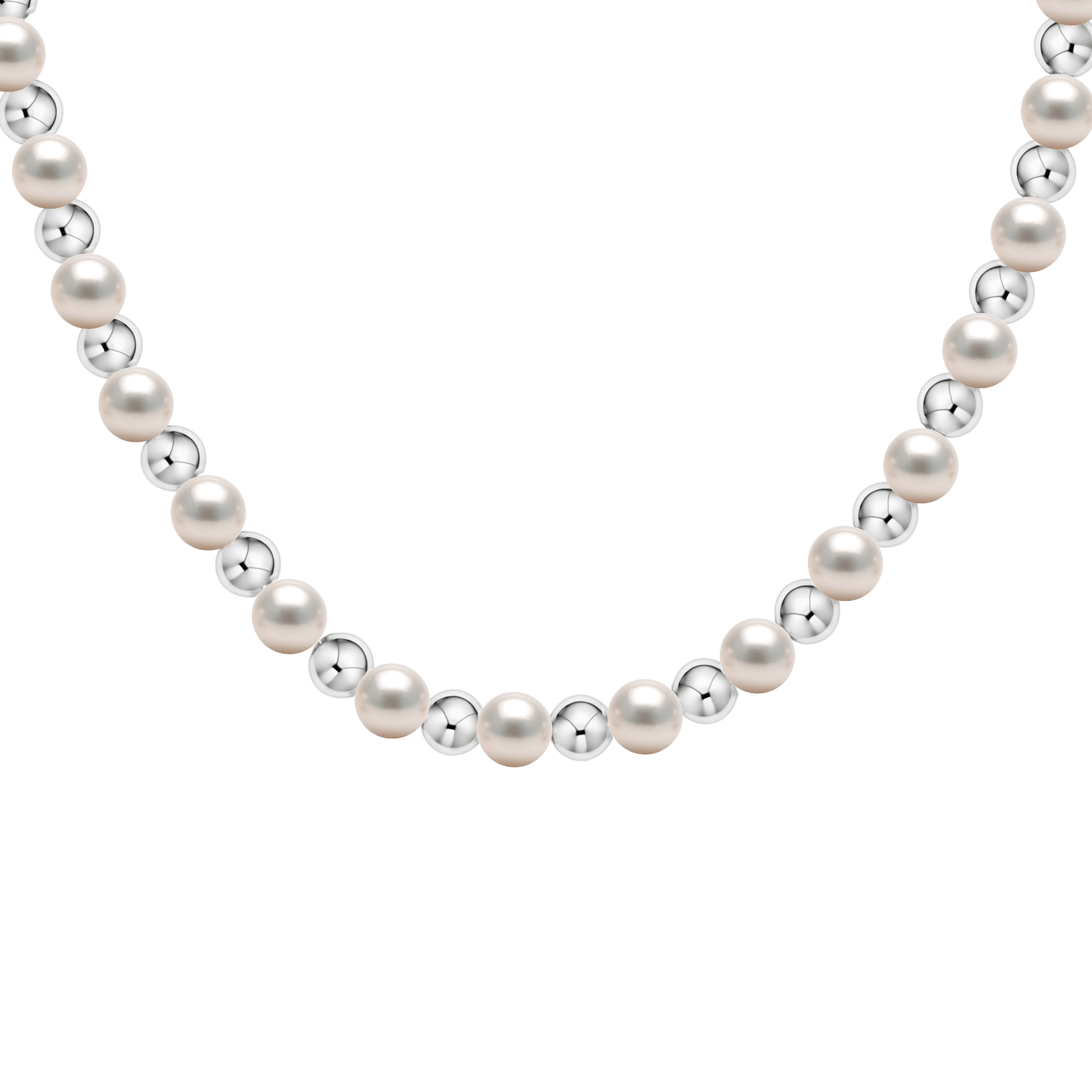 Lola | Gold Filled Beaded Necklace with Pearls - Bara Boheme