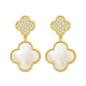 Madam | Double Clover Earrings