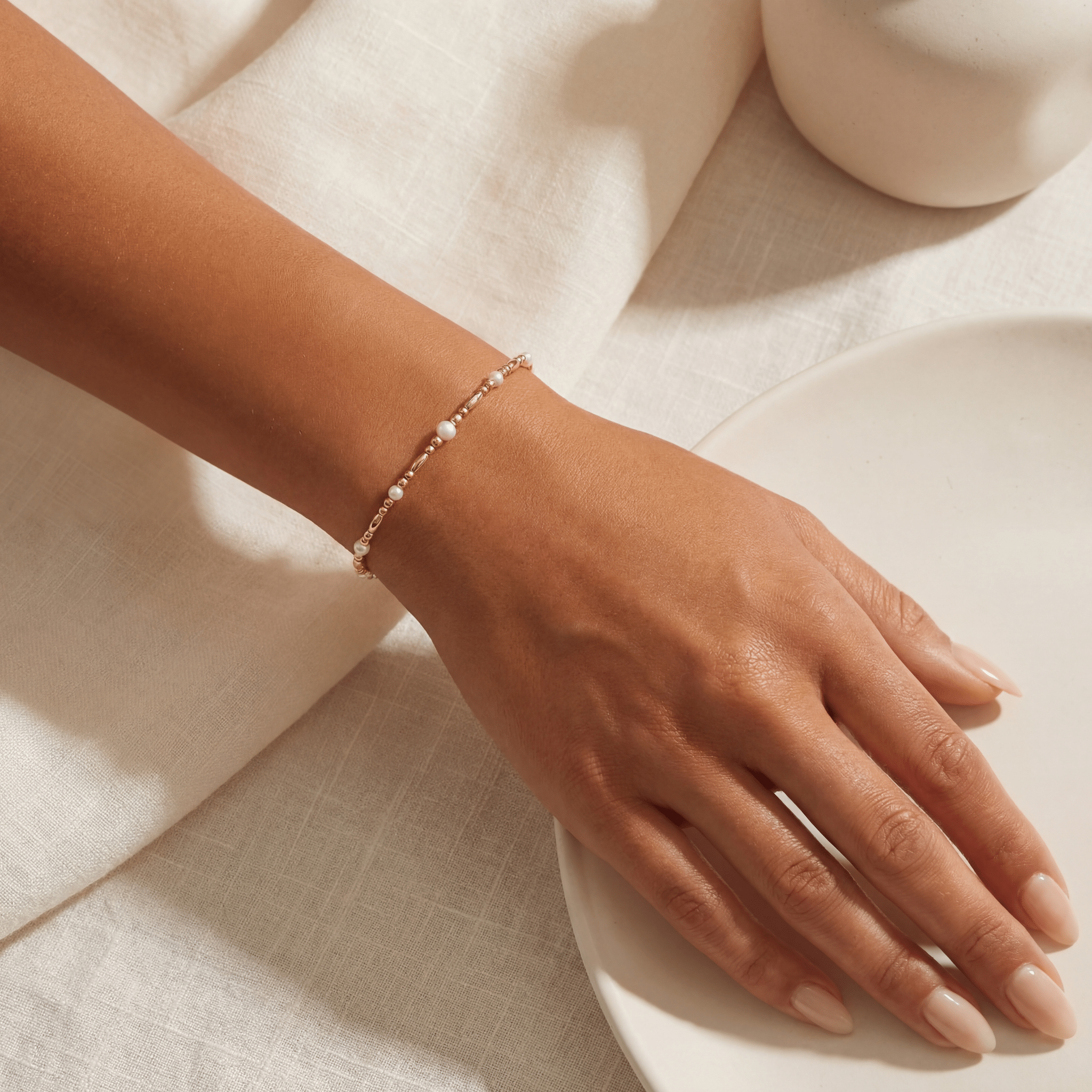 Maddi Pearl Beaded Bracelet - Bara Boheme