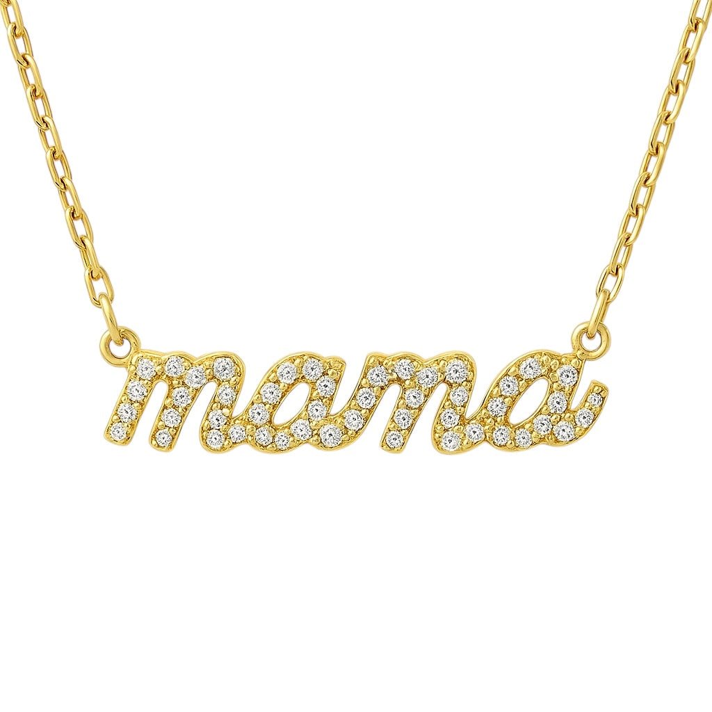Mama | Gold Plated Necklace - Bara Boheme