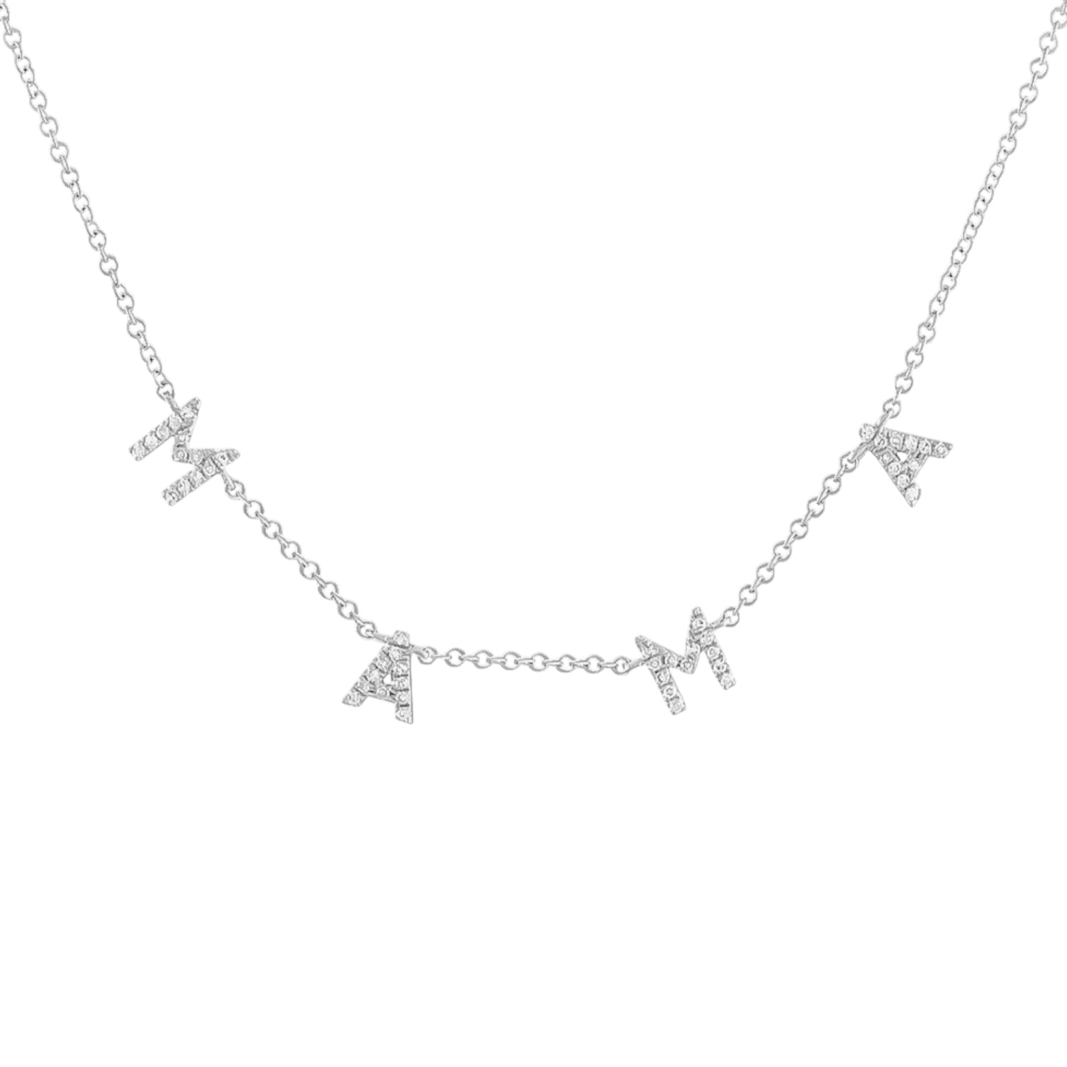 Mama | Pave BTY Necklace - Bara Boheme
