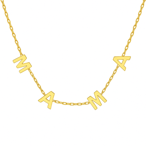 Mama | Classic BTY CZ Necklace