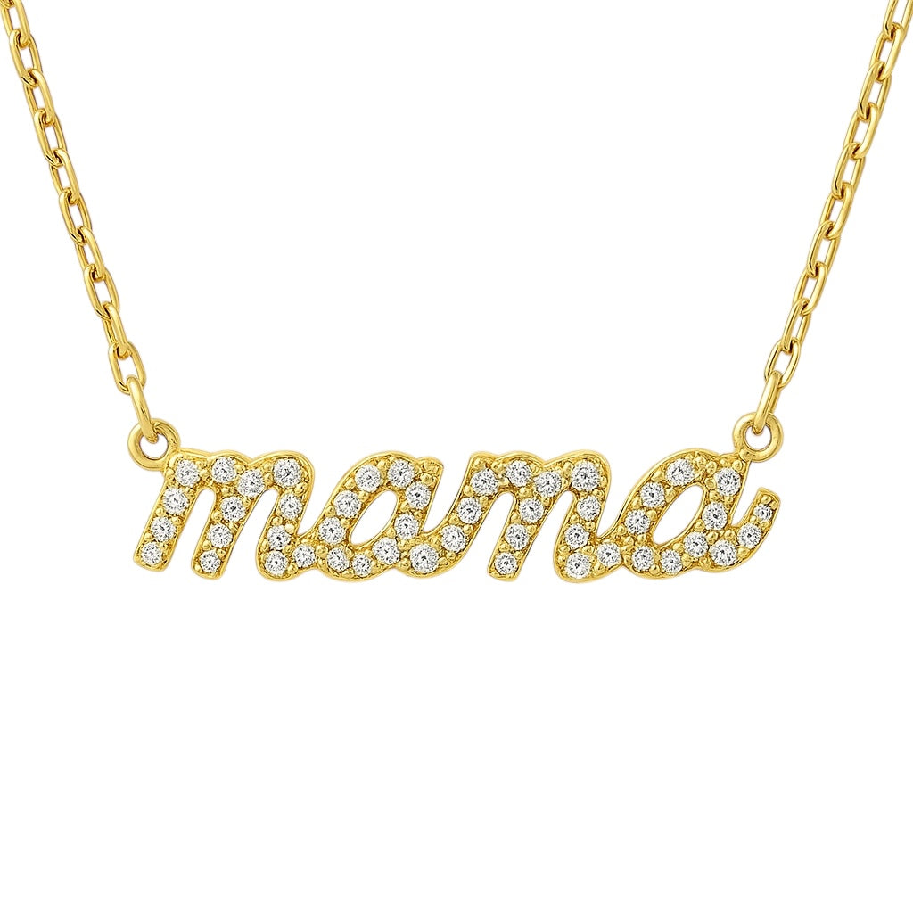 Mama | CZ Necklace
