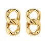 Marissa | Gold Link Earrings - Bara Boheme