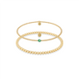 May | Beaded Birthstone Bracelet Duo