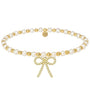 May + Bow | Gold Filled Beaded Bracelet - Bara Boheme