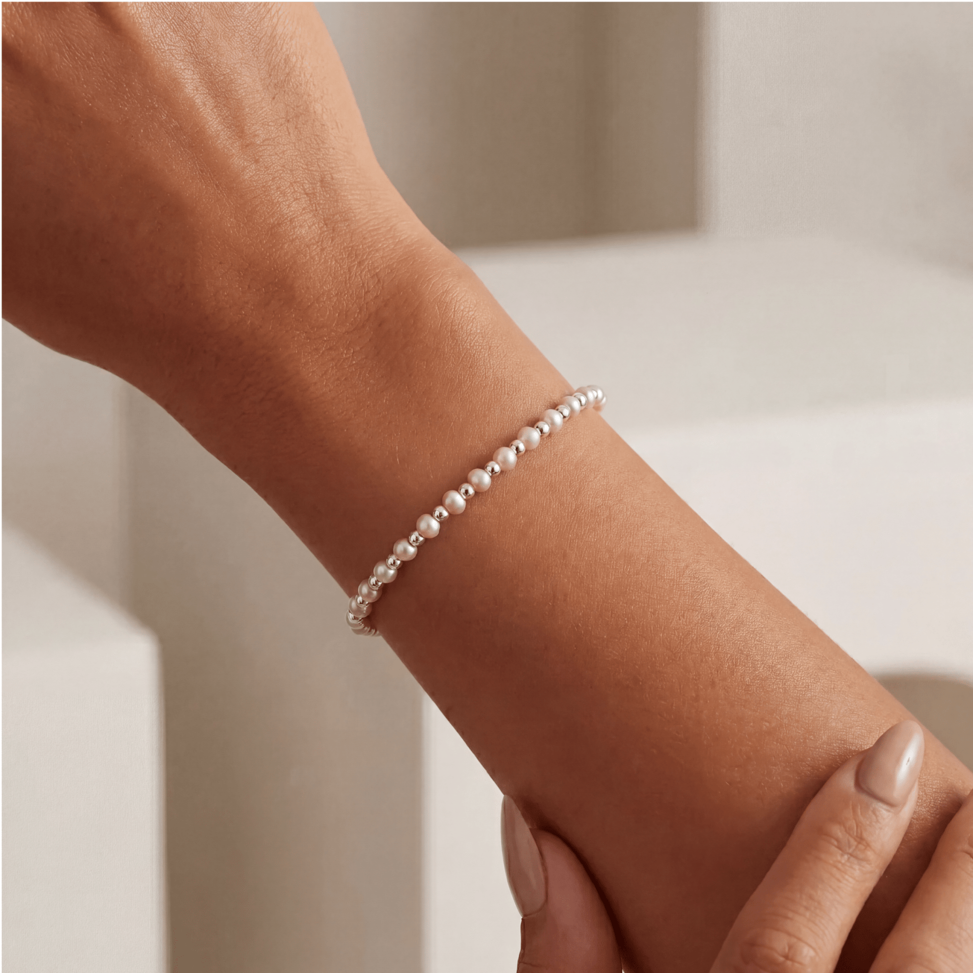 May Pearl Beaded Bracelet - Bara Boheme