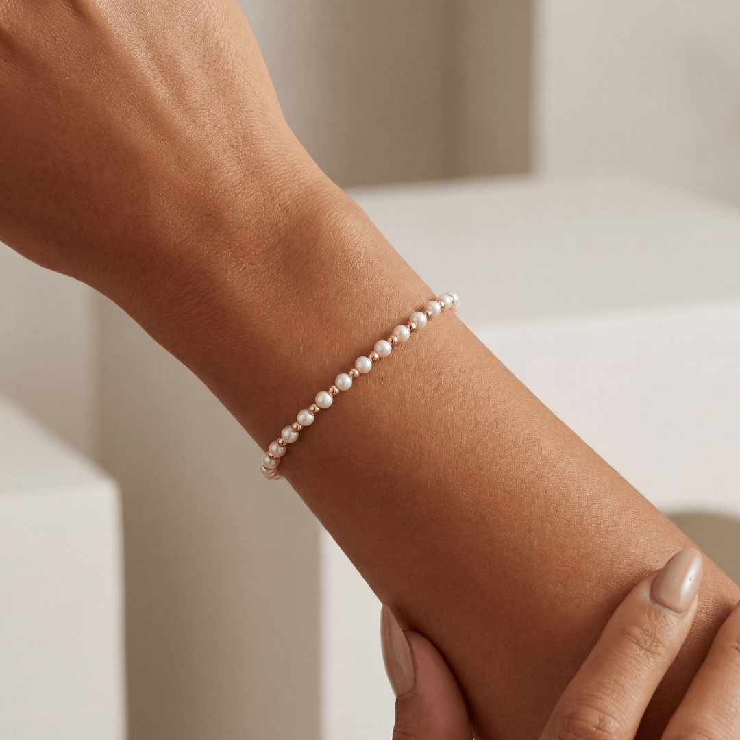 May Pearl Beaded Bracelet - Bara Boheme