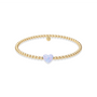 Single Heart MD | Beaded Opal Bracelet