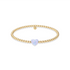 Medium Heart Opal Beaded Bracelet - Bara Boheme