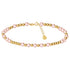Melanie | Gold Filled Beaded Anklet With Pearls - Bara Boheme