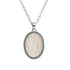 Melina | Virgin Mary Oval MOP Necklace - Bara Boheme