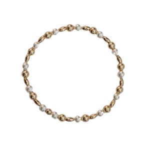 "MERI" 14k gold-filled Ball Beaded Bracelet