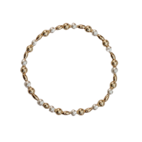 "MERI" 14k gold-filled Ball Beaded Bracelet