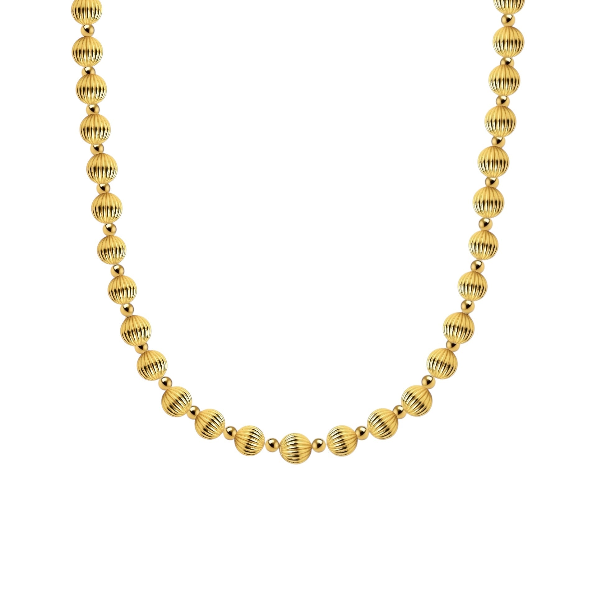 Michelle | Gold Filled Beaded Necklace - Bara Boheme