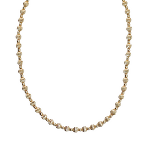 "MICHELLE" 14k gold-filled beaded Choker/Necklace