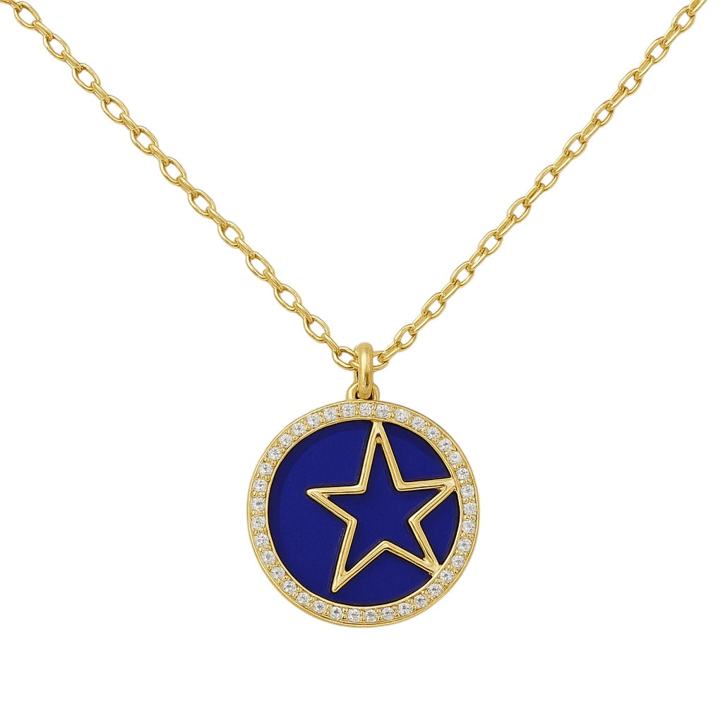Midnight Star | Gold Plated Necklace