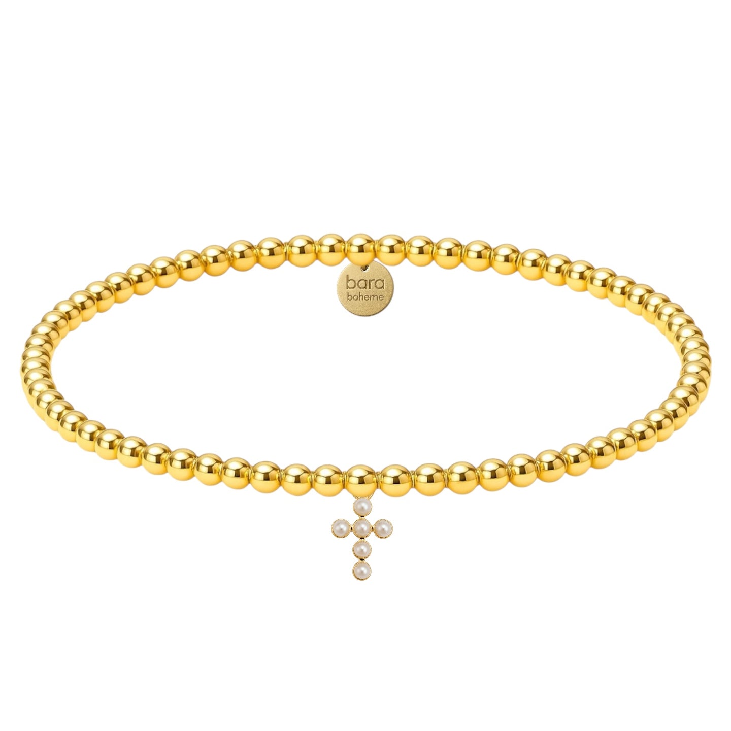 mini Rachel cross bracelet