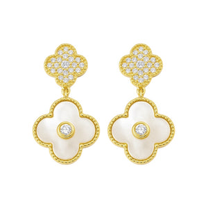 Mini Madam | Double Clover Earrings