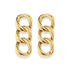 Mischa | Gold Chain Earrings - Bara Boheme